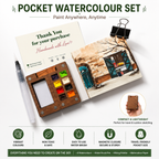 Mini Travel Art Kit -A World of Creativity in Your Pocket! | The Crafthives