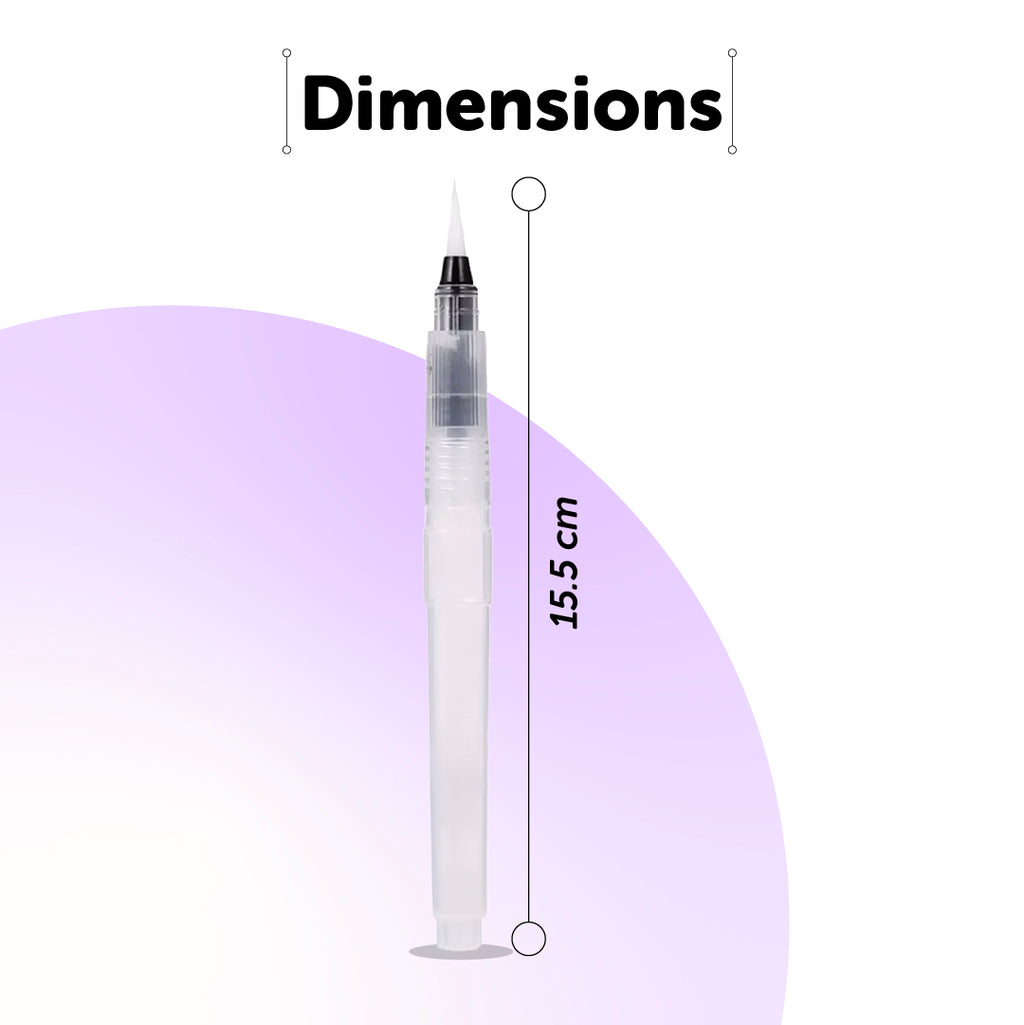 Refillable Brush Set of 3 - The Crafthives