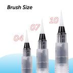 Refillable Brush Set of 3 - The Crafthives