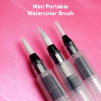 Refillable Brush Set of 3 - The Crafthives
