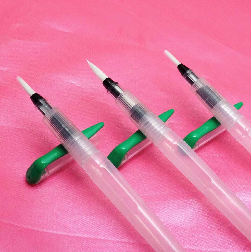 Refillable Brush Set of 3 - The Crafthives