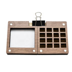 The Crafthives Mini Portable Wooden Color Palette - The Crafthives