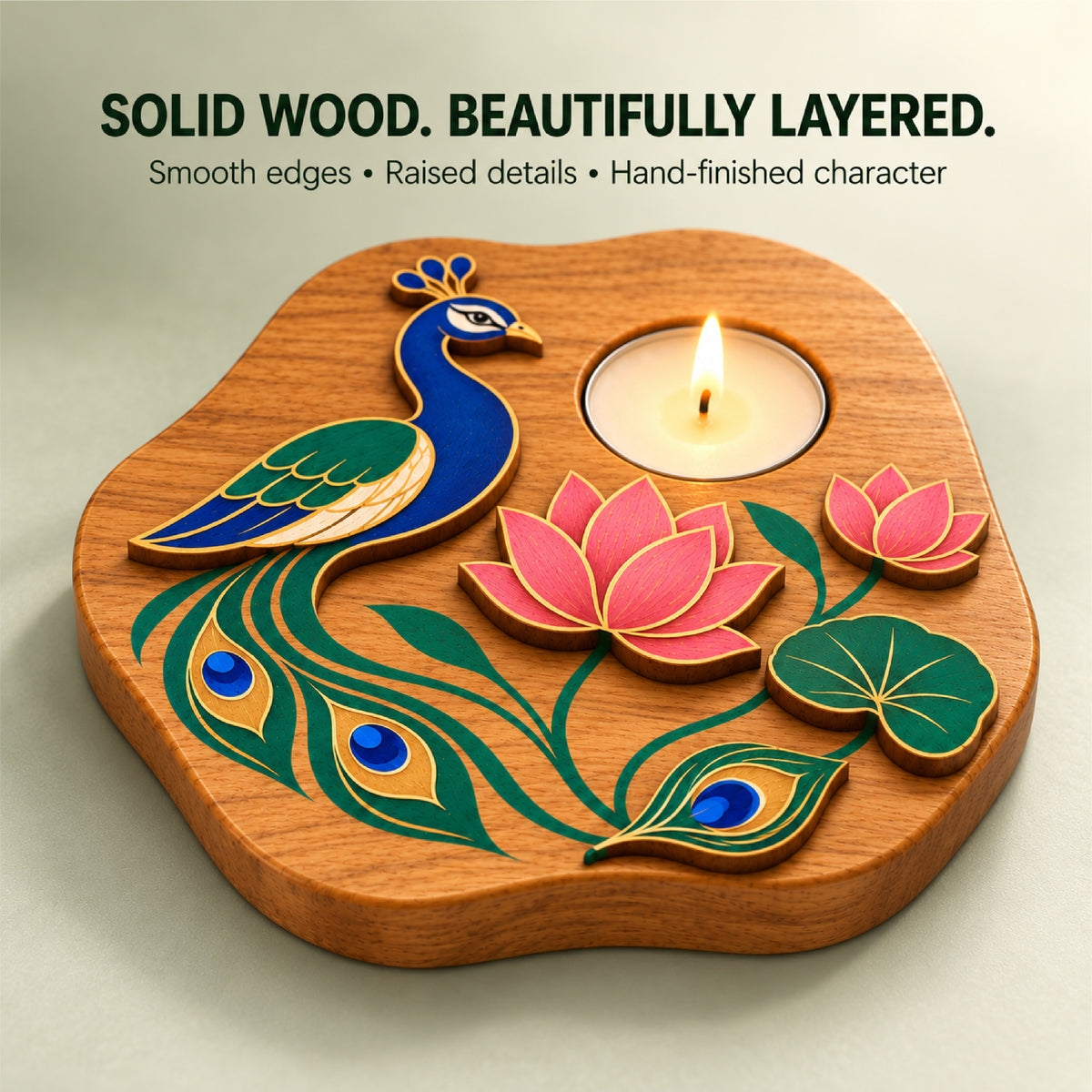 Mayura Lotus – A Touch of Elegance, A Warm Glow!