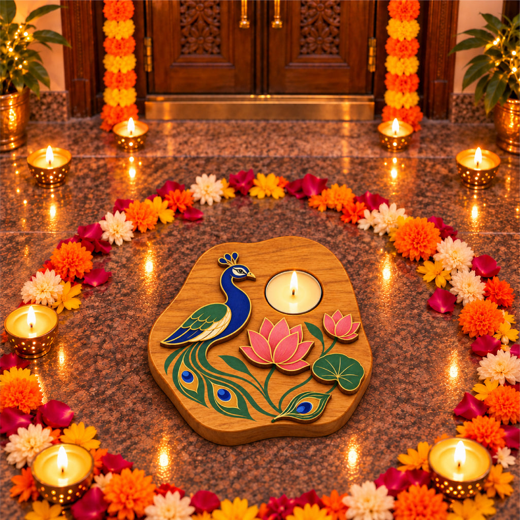 Mayura Lotus – A Touch of Elegance, A Warm Glow!