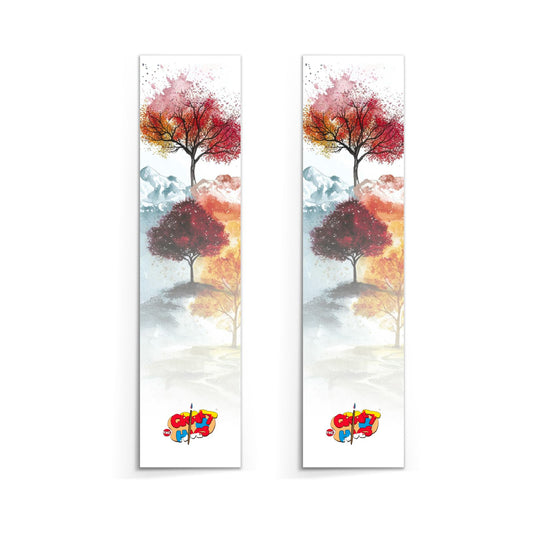 Watercolor Bookmarks – 250 GSM Artistic Collection ( Set of 2)