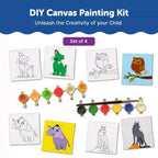 Canvas Craft Art Paint Kit for Beginner 6+ Years - The Crafthives